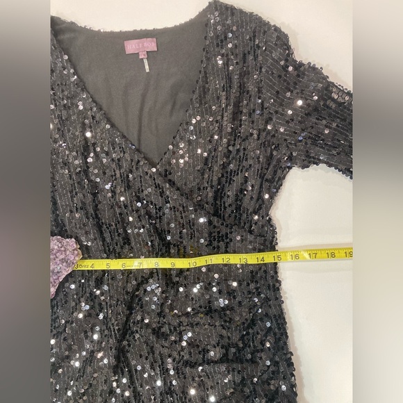 Hale Bob Sequined Long Sleeve Mini Dress - Picture 11 of 13
